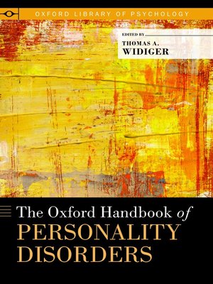 cover image of The Oxford Handbook of Personality Disorders